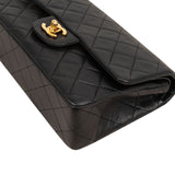 Chanel Quilted Lambskin 24K Small Double Flap Shoulder Bag