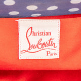 Christian Louboutin Silk Polka Dot Loubie Shoulder Bag
