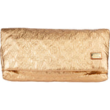 Louis Vuitton Crinkled Gold Metallic Empreinte Leather Monogram Limelight Clutch