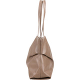 Chloé Light Brown Calfskin Anouck Tote Shoulder Bag