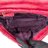 Miu Miu Matelassé Vitello Lux Leather Small Coffer Handbag
