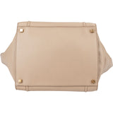 Céline Beige Grained Leather Phantom Handbag