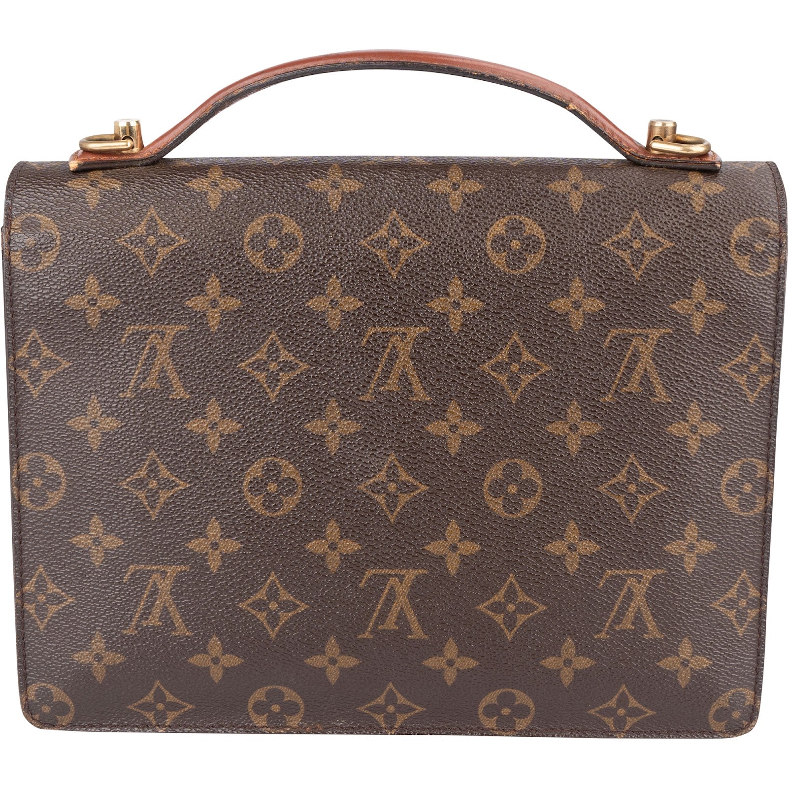 [🔄️B18 / F39] Louis Vuitton Monogram Canvas Monceau Handbag - vintageandkickz