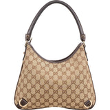Gucci Monogram GG Canvas Abbey D-Ring Hobo Shoulder Bag
