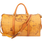 Alviero Martini 1a Classe Geo Map Duffle 50 Travel Bag