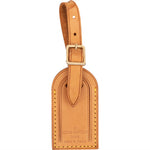 [🔄️B10 / F82] Louis Vuitton Vachetta Leather Luggage Tag - vintageandkickz