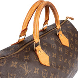 Louis Vuitton Monogram Canvas Speedy 35 Handbag