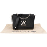 Louis Vuitton Noir Epi Leather Twist MM Crossbody Bag