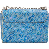 Louis Vuitton Blue Epi Leather Bicolor Twist Crossbody Bag