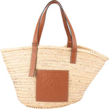Loewe Palm Leaf Basket Raffia Shoulder Bag