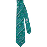 Hermès Printed Animal Wood Motif Silk Tie Krawatte