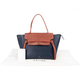 Céline Bicolor Leather Belt Handbag