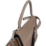 Céline Drummed Suede Leather Trapeze Handbag
