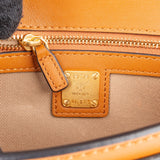 MCM Emblem Monogram Embossed Leather Patricia Crossbody Bag