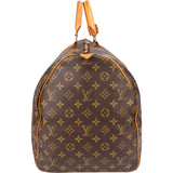Louis Vuitton Monogram Canvas Keepall 55 Travel Bag