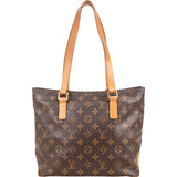 Louis Vuitton Monogram Canvas Cabas Piano Shoulder Bag