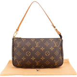 Louis Vuitton Monogram Canvas Pochette Accessoires Handbag