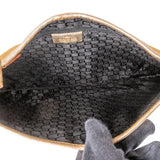 Gucci Golden Fabric Bamboo Jackie Shoulder Bag