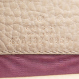Gucci Grained Leather Dionysus Crystal Super Mini Crossbody Bag