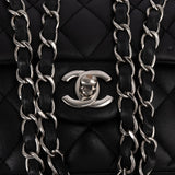 Chanel Quilted Lambskin Medium Double Flap Crossbody Bag