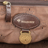 Mulberry Brown Buffalo Leather Small Alexa Satchel Handbag