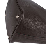 Hermès Brun Clemence Picotin Lock 22 (MM) Handbag - vintageandkickz