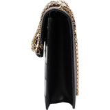 Bvlgari Serpenti Forever Striped Crossbody Bag