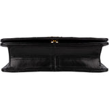 Chanel Quilted Lambskin Small 24K Gold Single Flap Shoulder Bag