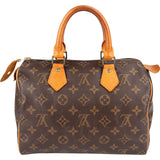 Louis Vuitton Monogram Canvas Speedy 25 Handbag