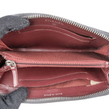 Chanel Quilted Metallic Lambskin Zip Around Wallet