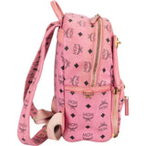 MCM Visetos Monogram Stark Studded Small 2 in 1 Backpack