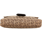 Fendi Monogram Zucca Canvas Baguette Shoulder Bag