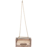 Valentino Garavani Transparent PVC Rockstud Spike Small Crossbody Bag