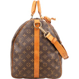 Louis Vuitton Monogram Canvas Keepall 55 Bandoulière Travel Bag