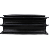 Saint Laurent Black Leather Sunset Medium Crossbody Bag