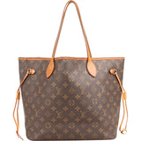 Louis Vuitton Monogram Canvas Neverfull MM Shoulder Bag