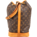 Louis Vuitton Monogram Canvas Sac Noé Grande Shoulder Bag