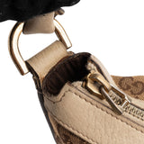 Gucci Monogram GG Abbey Double Pocket Hobo Shoulder Bag