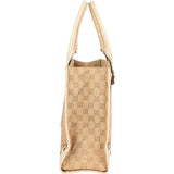 Gucci Monogram GG Canvas Studded Tote Handbag