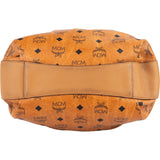 MCM Monogram Visetos Dessau Drawstring Bucket Handbag