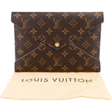 Louis Vuitton Monogram Canvas Pochette Kirigami Clutch