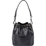 Louis Vuitton Noir Epi Leather Sac Noé Petit Shoulder Bag