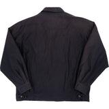 Burberry Navy Cotton Harrington Jacket (L)