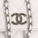 Chanel Quilted Caviar Leather Filigree Coco Wallet on Chain Crossbody Bag