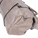 Miu Miu Grey Vitello Lux Bow Satchel Handbag