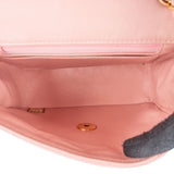 Chanel Quilted Lambskin 24K Gold Single Flap Crossbody Bag