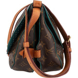 Louis Vuitton Canvas Monogram Perforated Saumur 30 Crossbody Bag