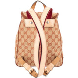 Gucci Monogram GG Canvas Flap Backpack