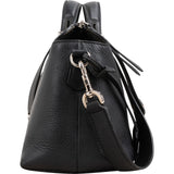Fendi Black Leather By The Way Shoulder Handbag