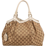 Gucci Monogram GG Canvas Sukey Handbag